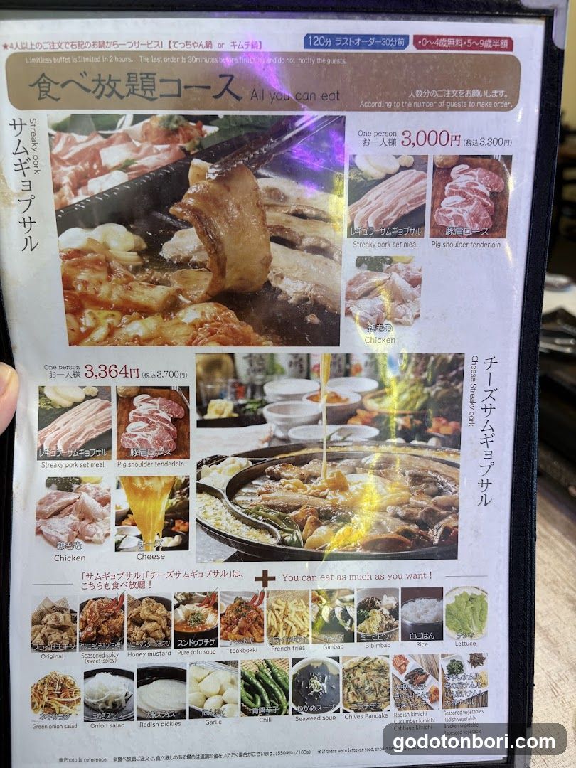 Sushi Gyoza Buffet Menu