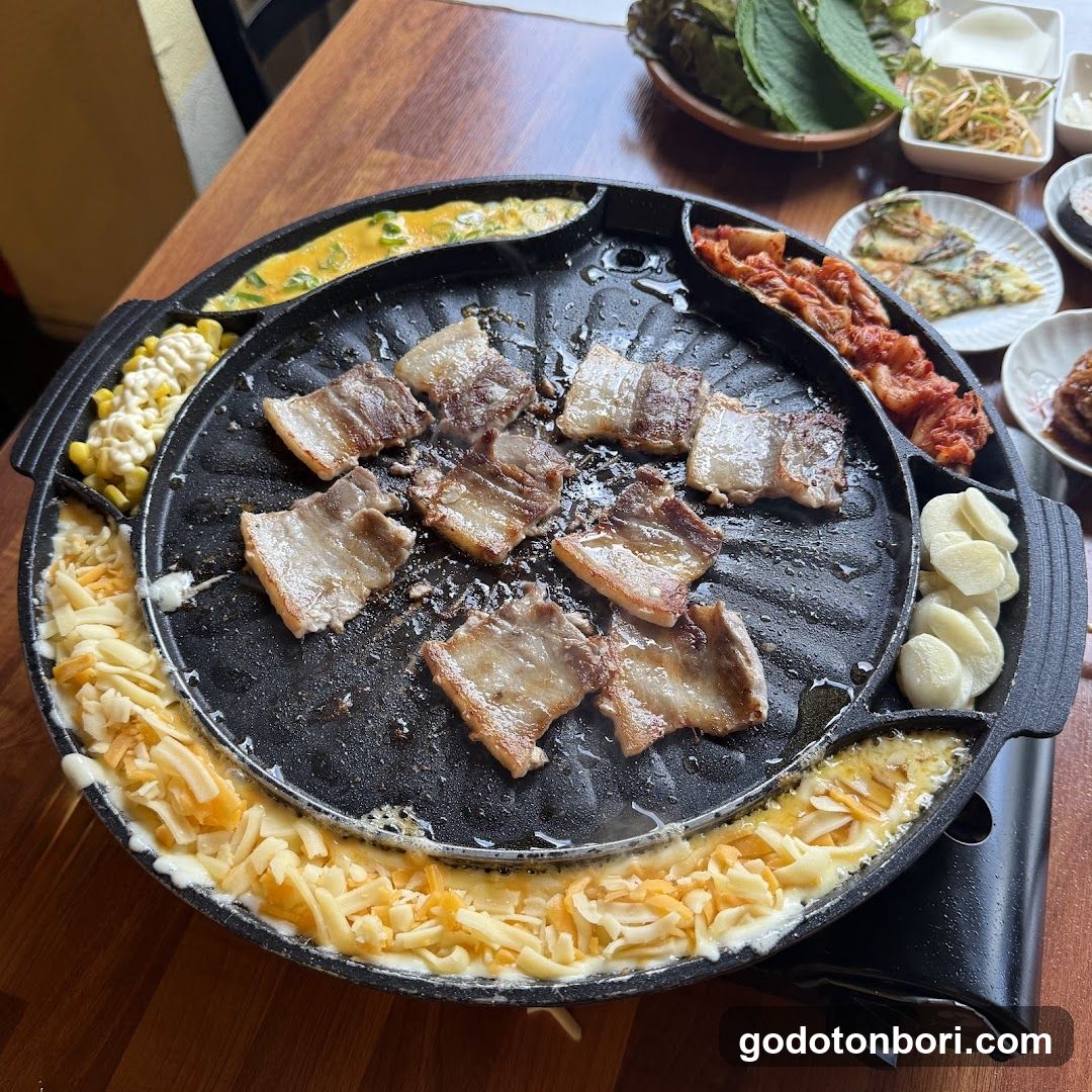 Korean BBQ Table Setting