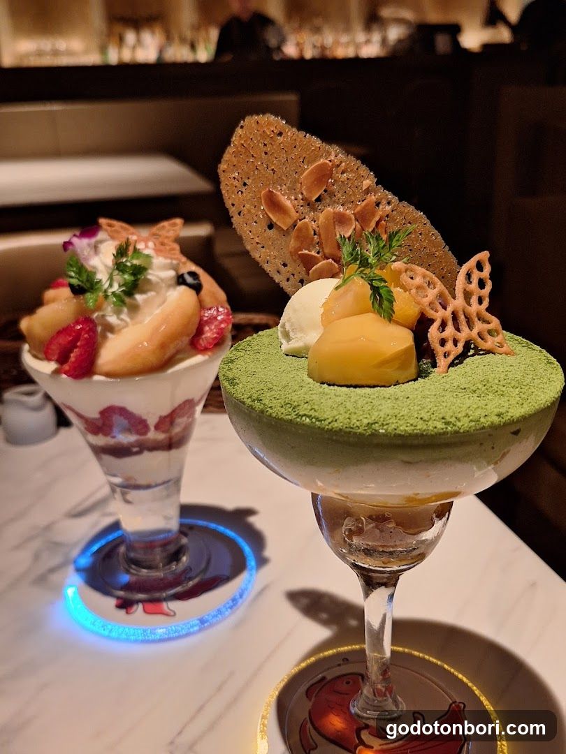 Parfaits, Sake, and Goldfish