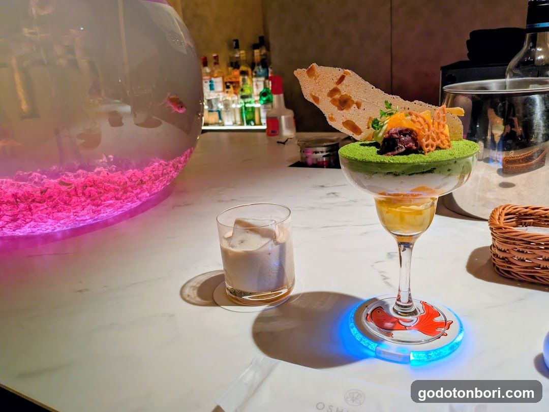 Parfaits, Sake, and Goldfish