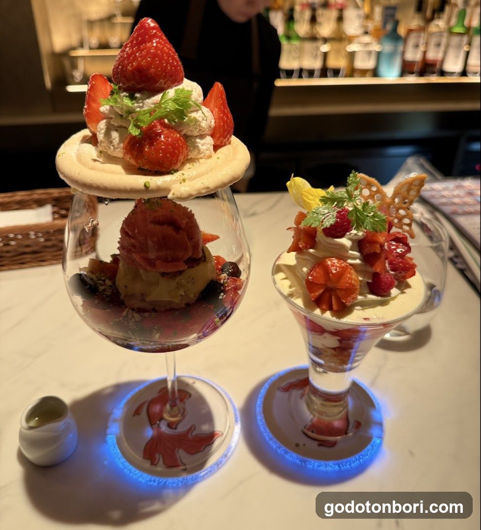 Parfaits, Sake, and Goldfish