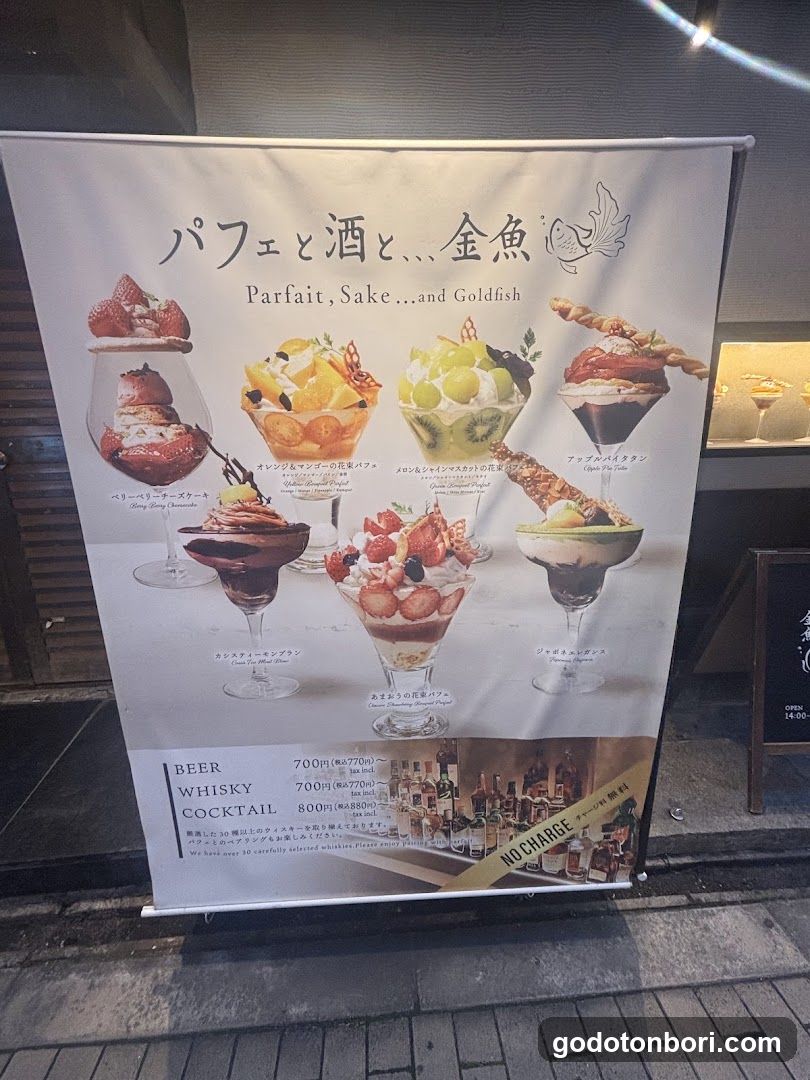 Parfaits, Sake, and Goldfish