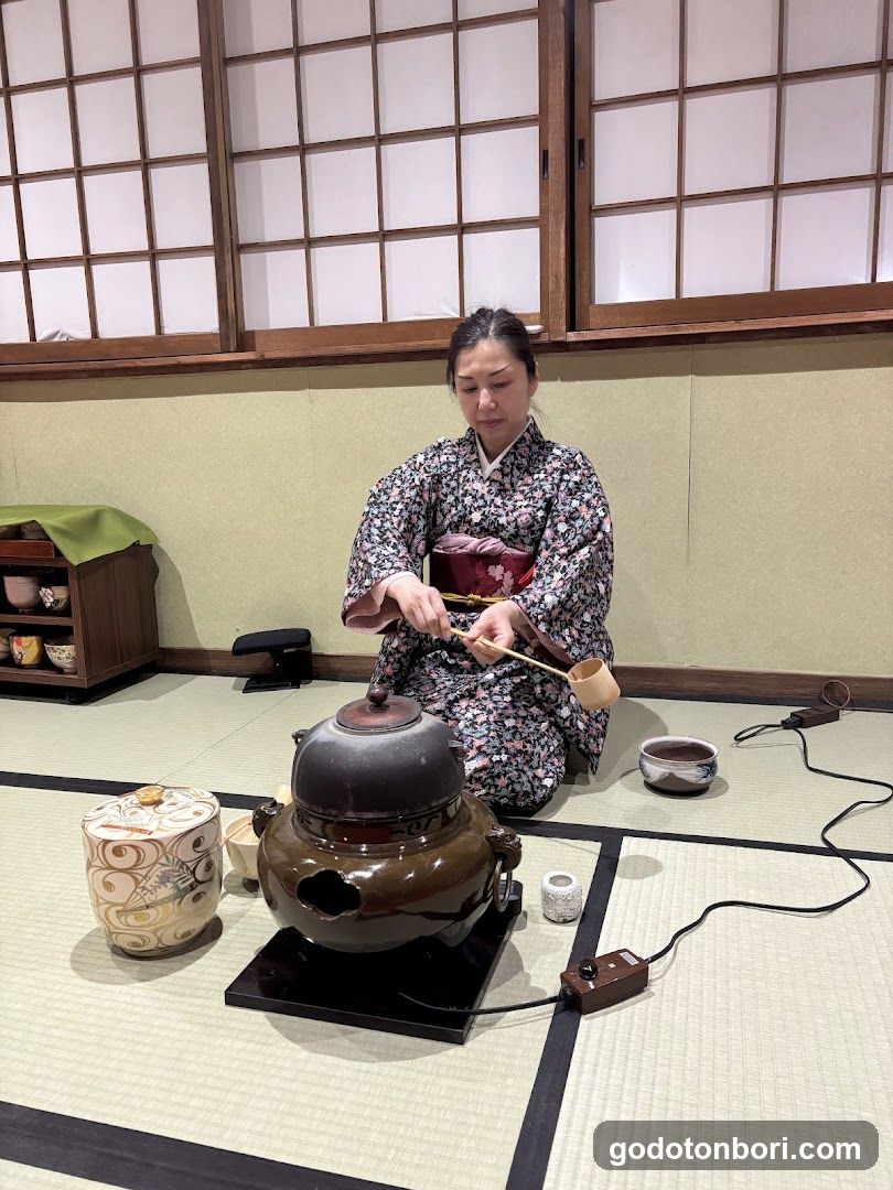 Japanese Tea Ceremony Scene