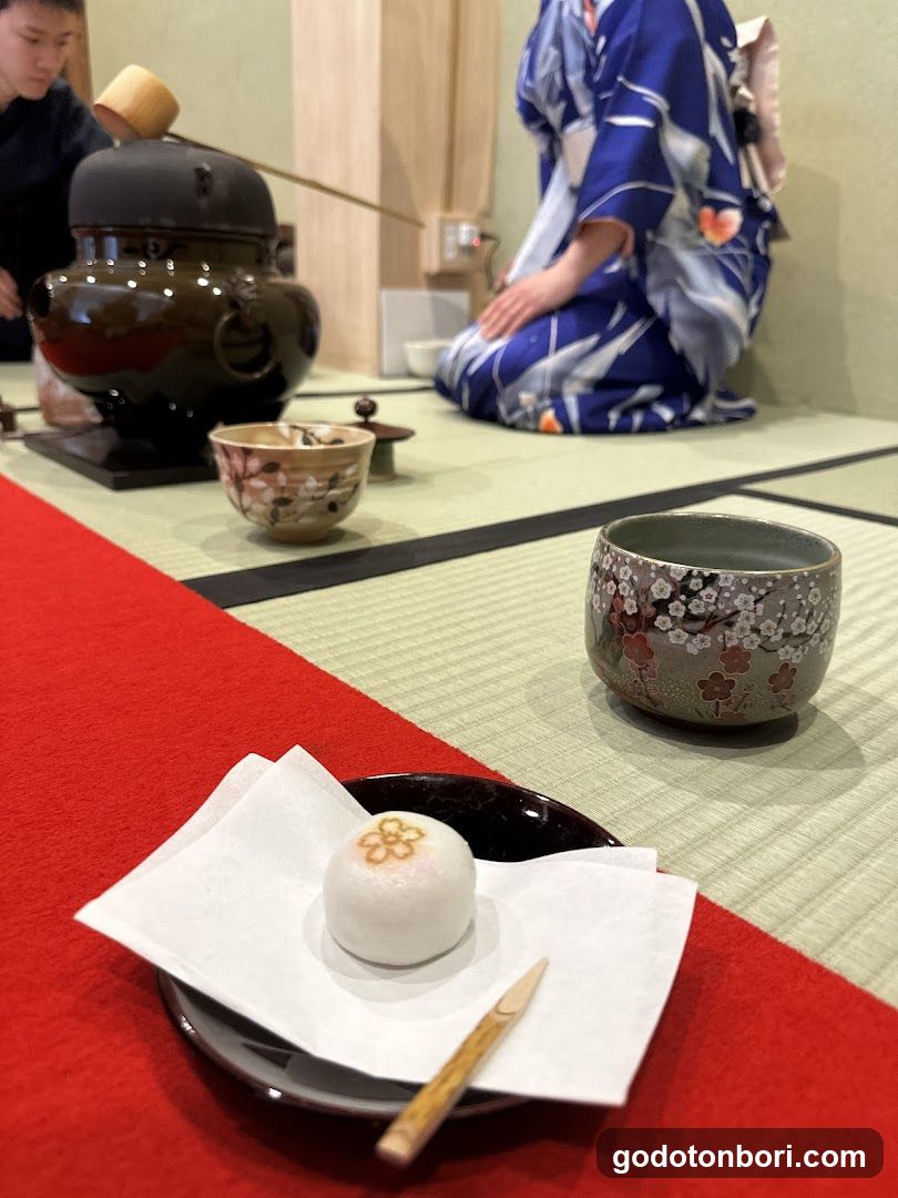 Japanese Tea Ceremony Setting