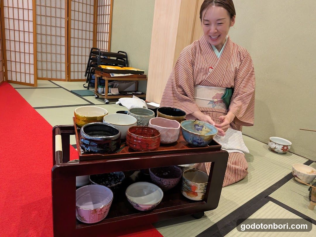 Japanese Tea Ceremony Setting