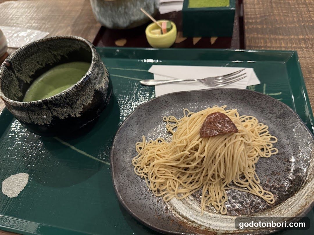 Matcha and Pasta Dish