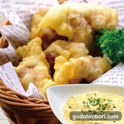 Fried Food with Sauce