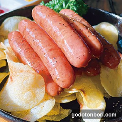 Sausages and Chips