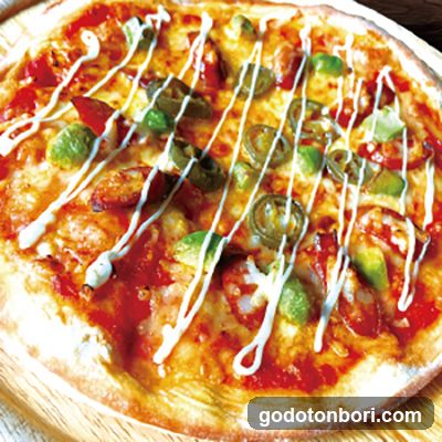 Jalapeño Pizza with Drizzle