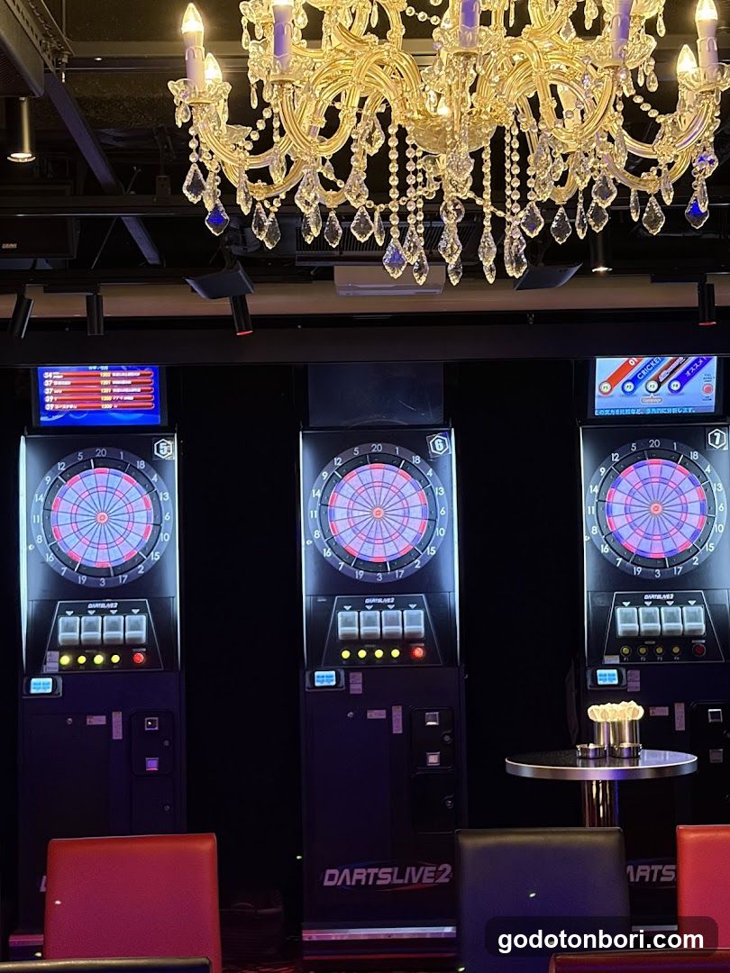 Dart Game Arcade Interior