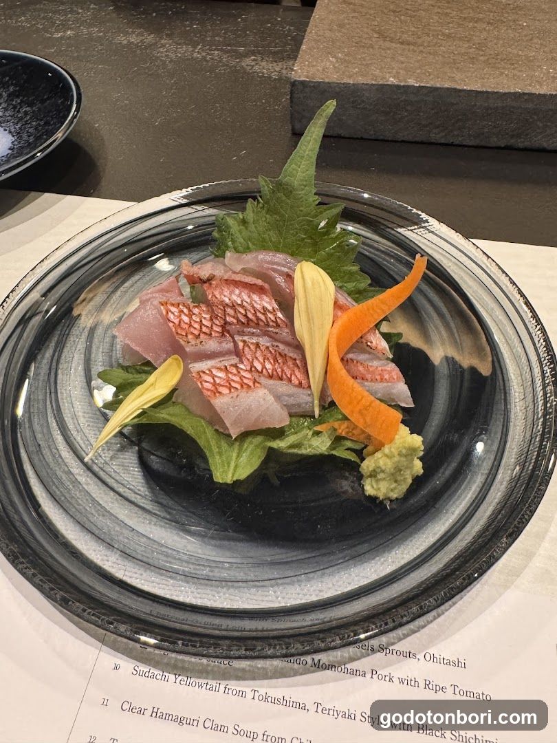 Sashimi Platter with Garnish
