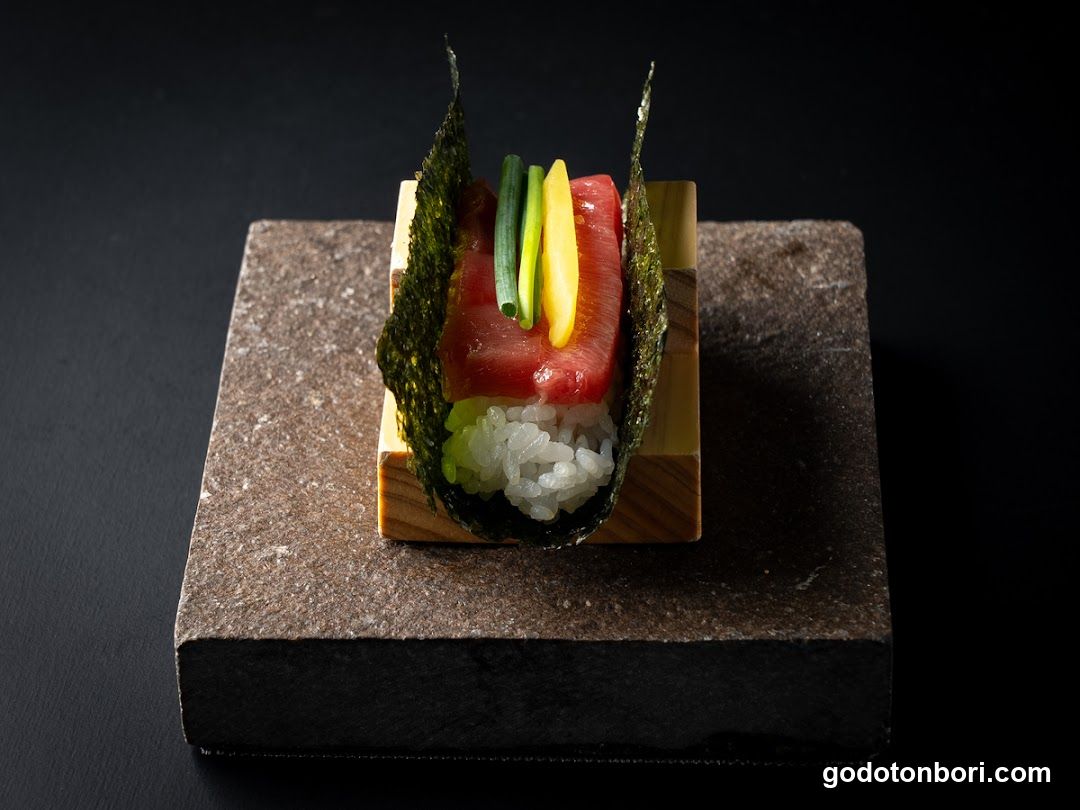 Sushi Roll with Tuna and Avocado