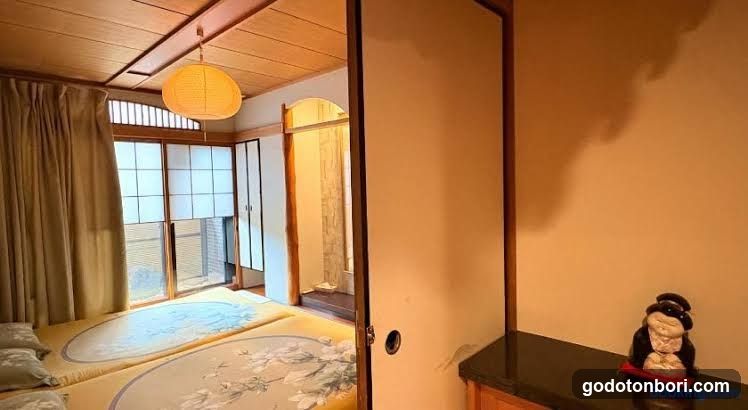 Just a short walk 心斎橋 Glico Sign 1min 道頓堀30-second 黒門市場 難波駅 Dotonbori Guesthouse 松の阁