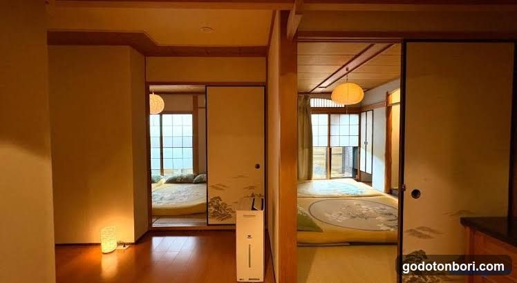 Just a short walk 心斎橋 Glico Sign 1min 道頓堀30-second 黒門市場 難波駅 Dotonbori Guesthouse 松の阁