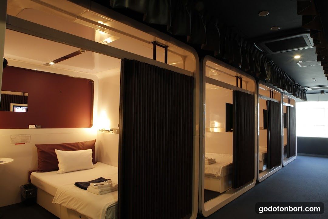 Capsule Hotel Interior