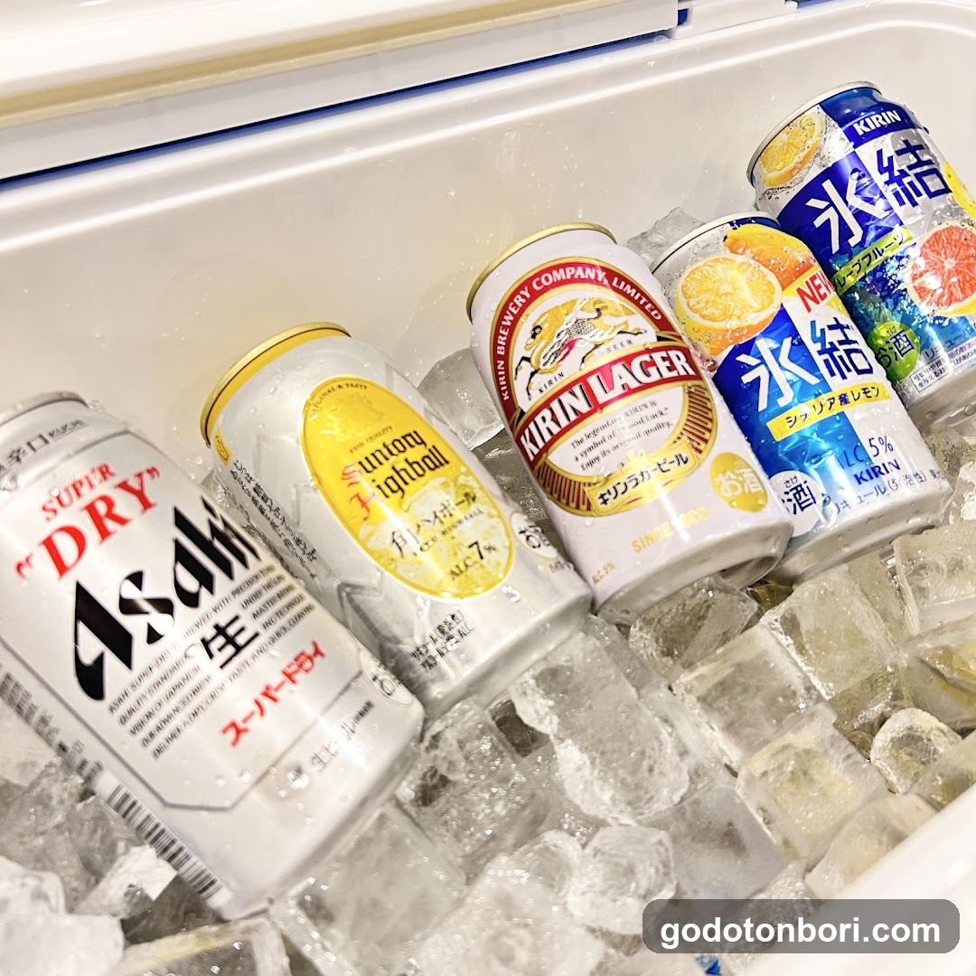 Cold Drinks in Cooler