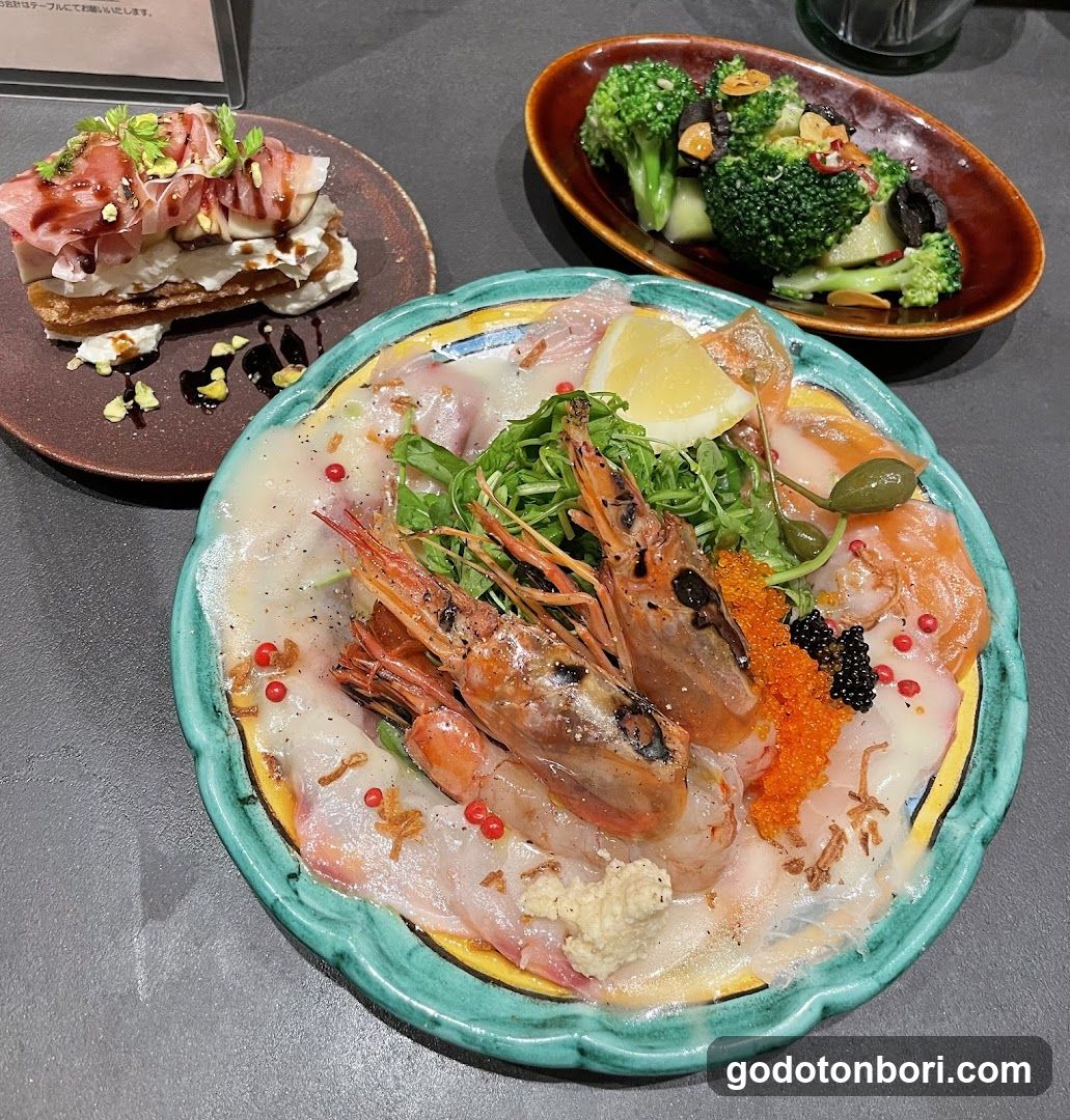 Sashimi and Side Dish Platter