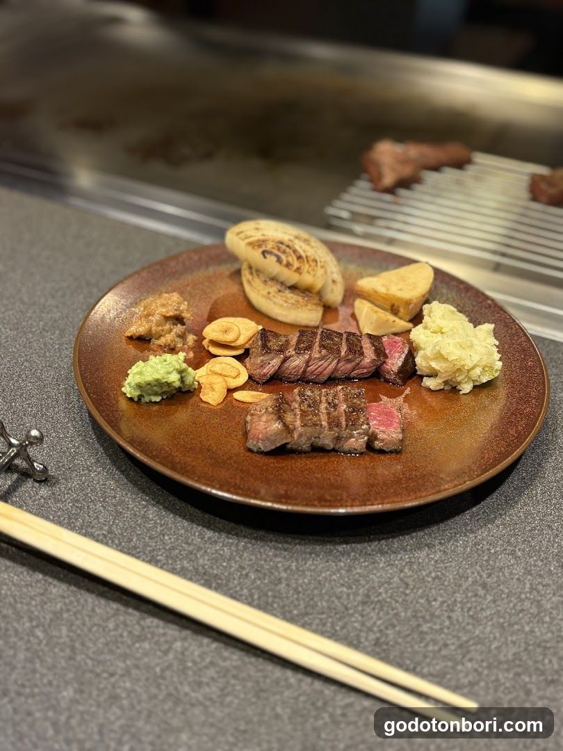Grilled Steak Plating