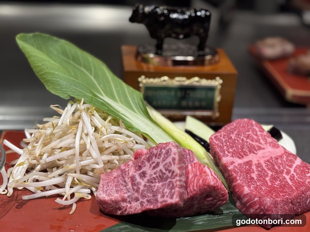 Premium Wagyu Beef Platter with Vegetables
