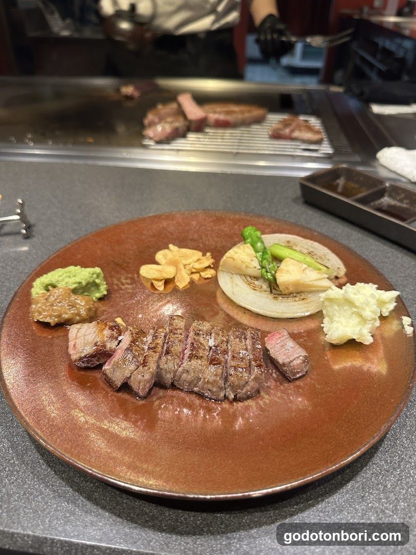 Grilled Steak Plating