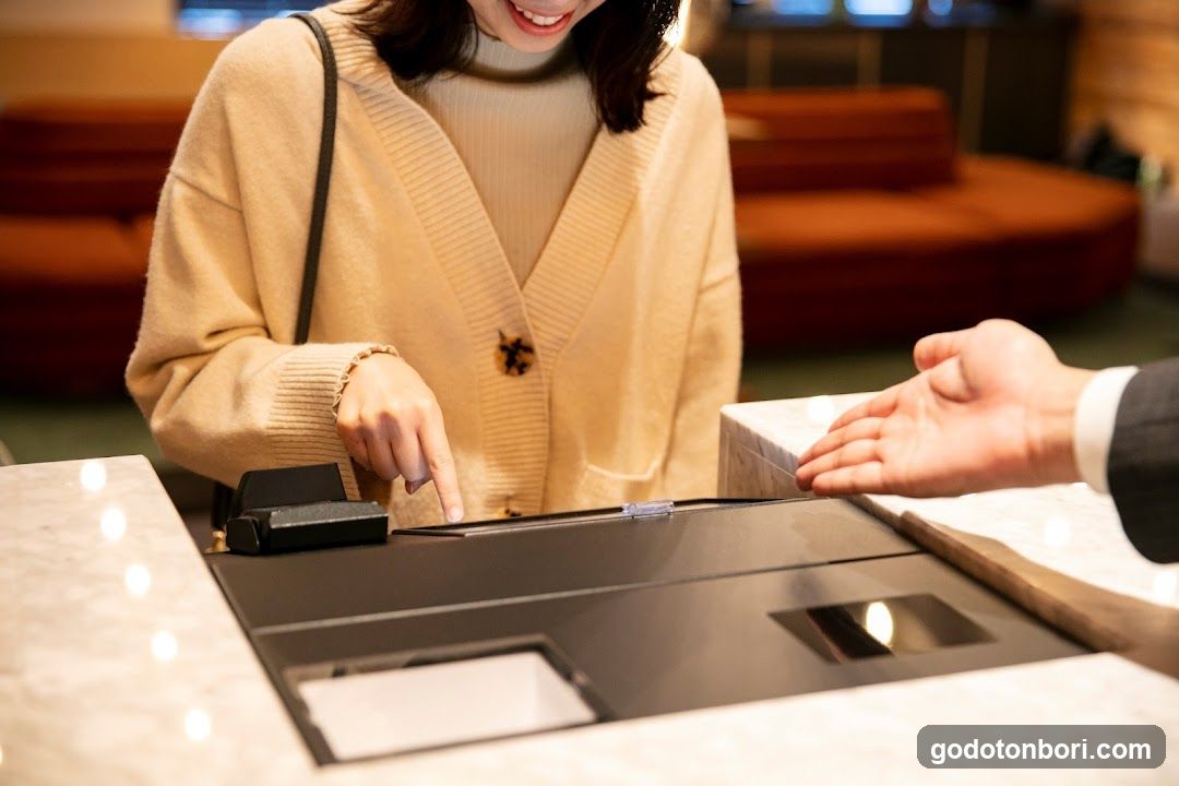Customer at Counter