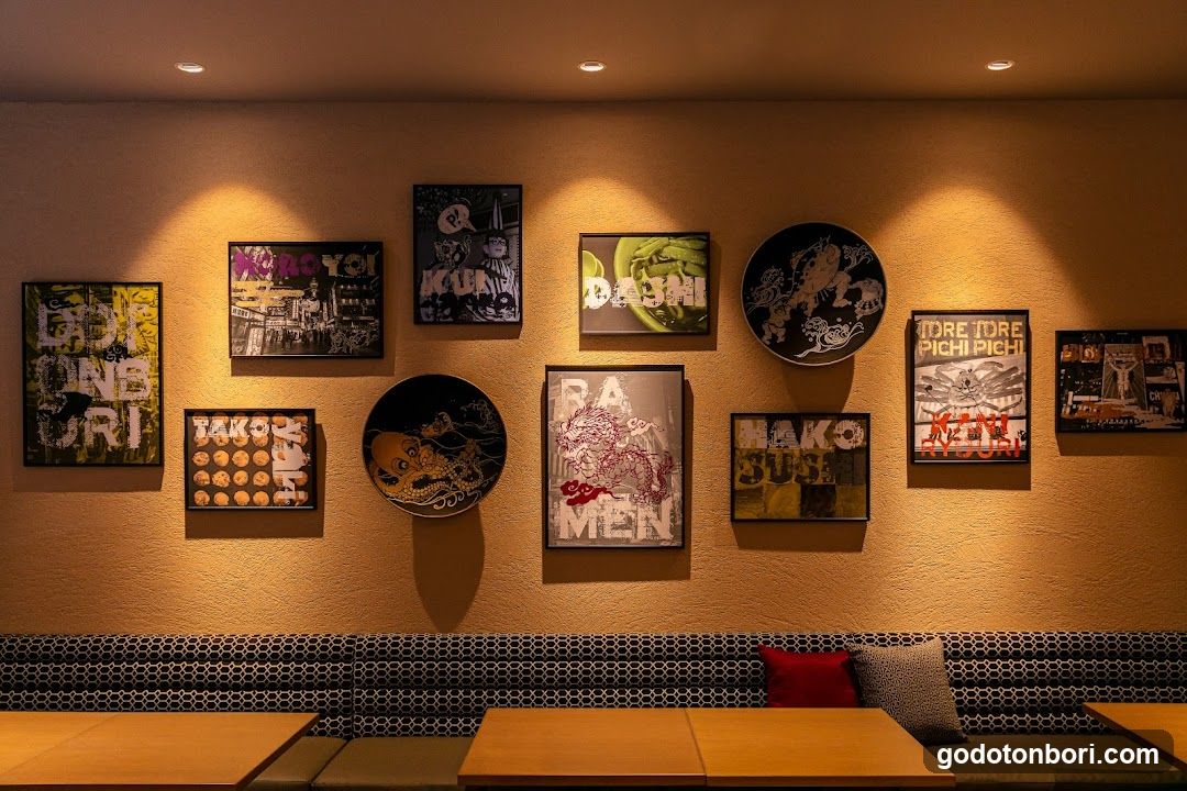 Restaurant Interior Wall Art