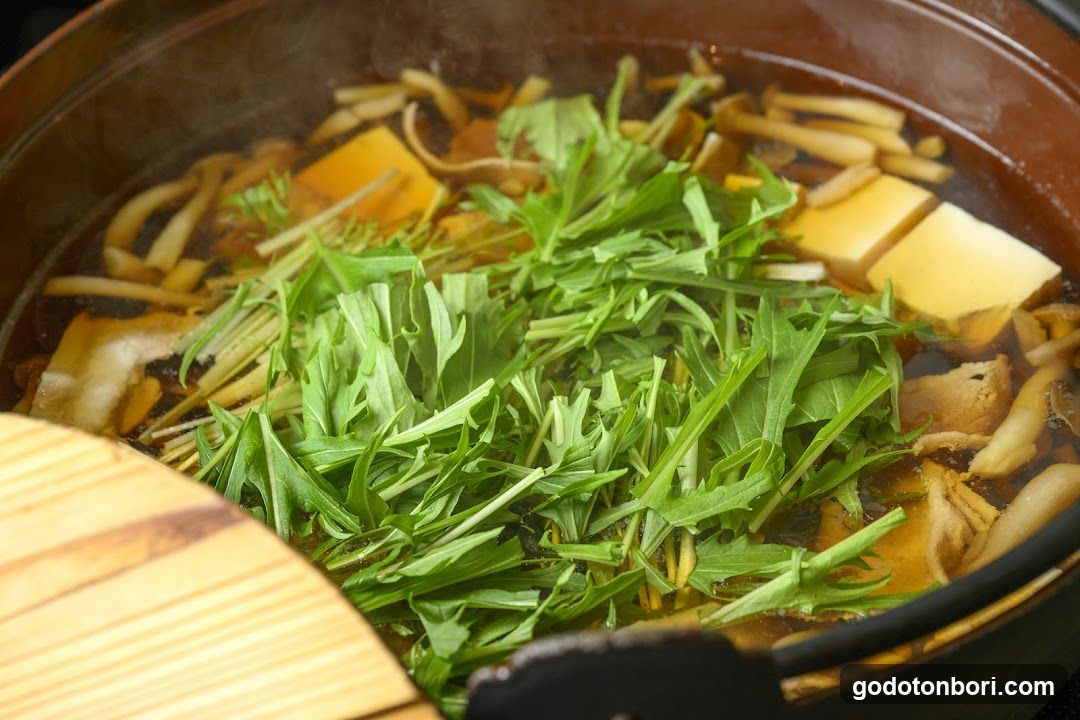 Hot Pot with Greens and Tofu