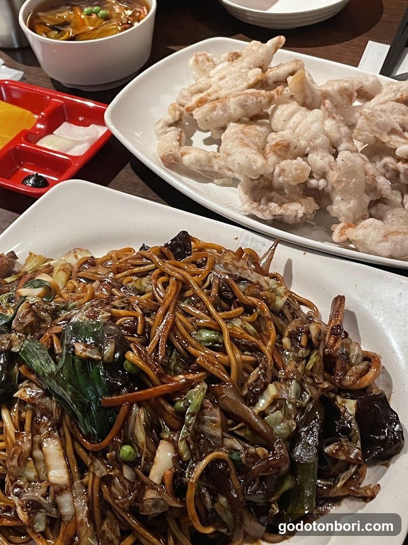 Chinese Food Spread