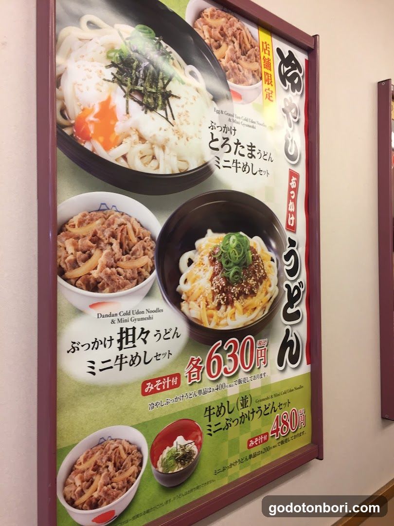 Noodle Menu Poster