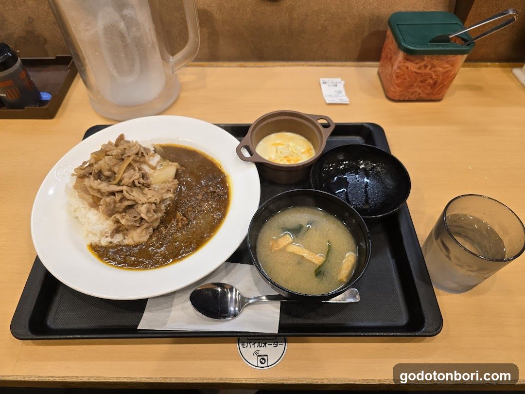 Curry Rice Meal Tray