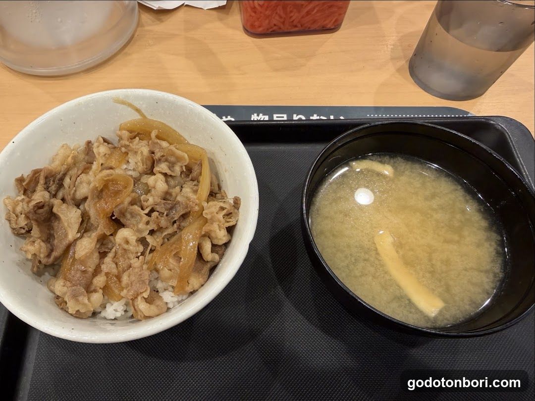 Japanese Meal on Tray