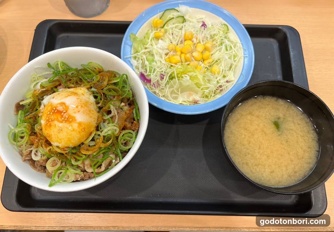 Bento Tray with Japanese Meal