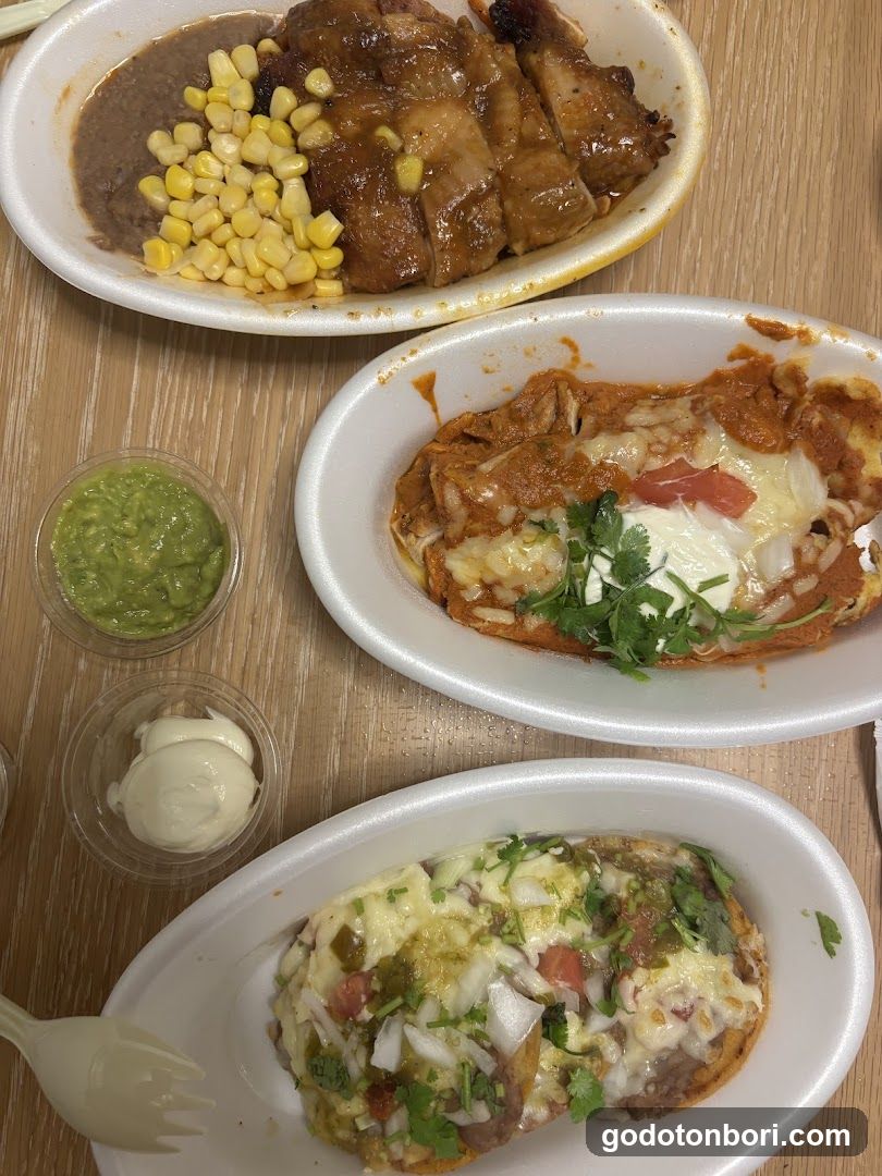 Mexican Food Spread
