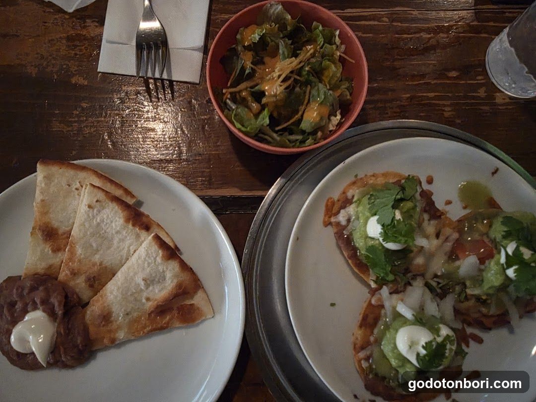 Mexican Food Spread