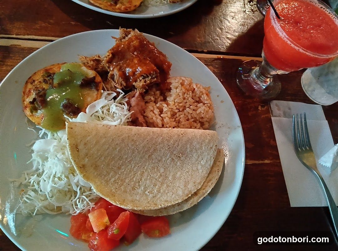 Taco Plate with Side Dishes