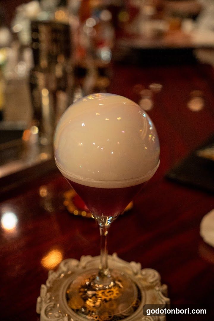 Cocktail with Foam