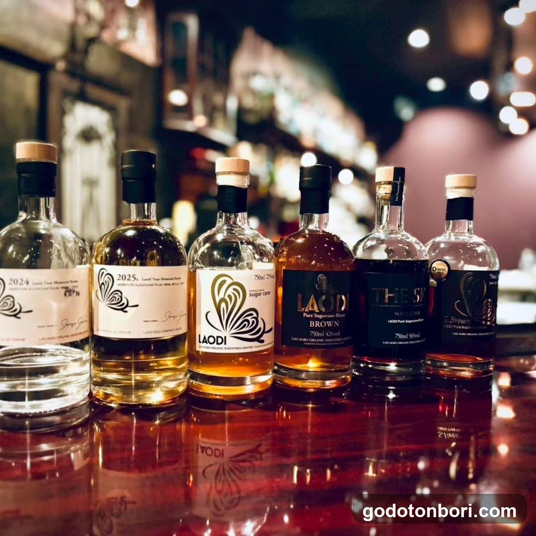 Bottled Spirits Display