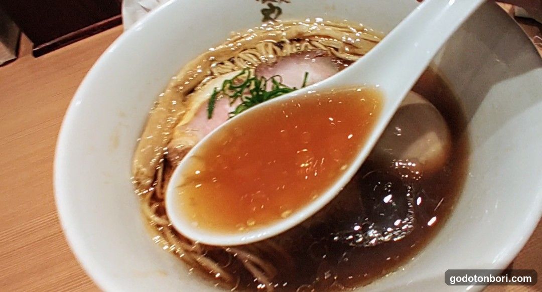 Ramen Bowl with Soup Spoon