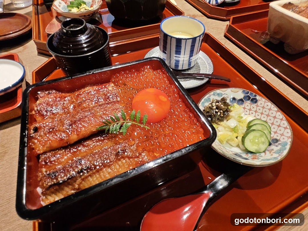 Eel Rice Bowl with Side Dish