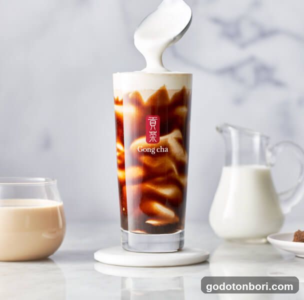 Gong cha Iced Latte
