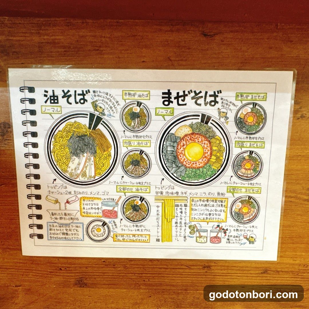 Roman Aburasoba & Mazesoba Namba Minami-guchi