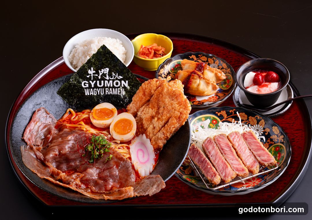 Halal Wagyu&Vegan Ramen Gyumon Osaka Dotonbori