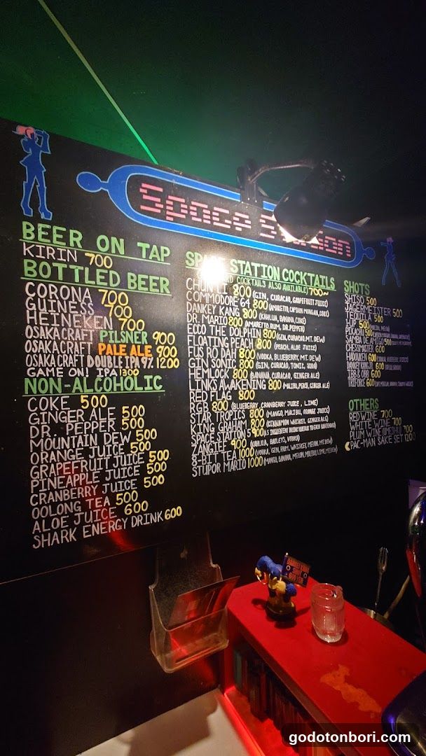 PC and Retro Bar Space Station