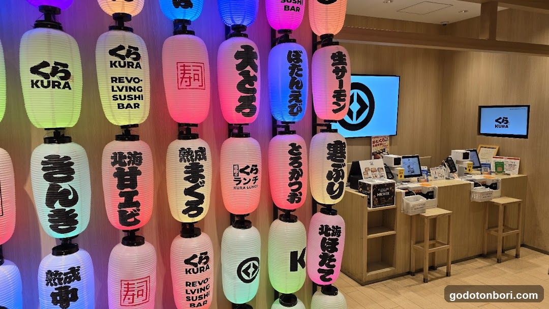KURA SUSHI Dotonbori Global Flagship Store