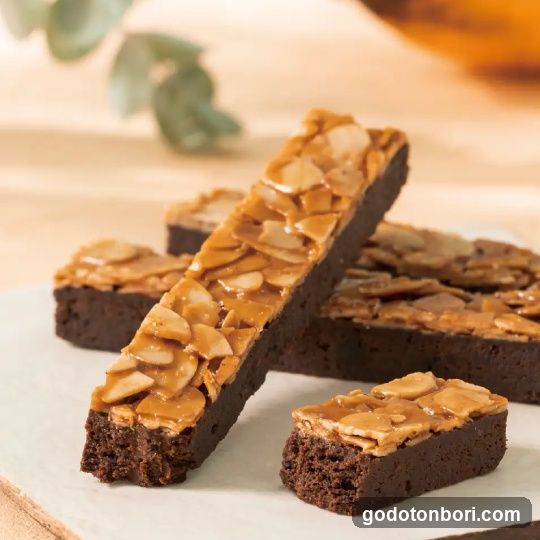 Almond Caramel Brownies