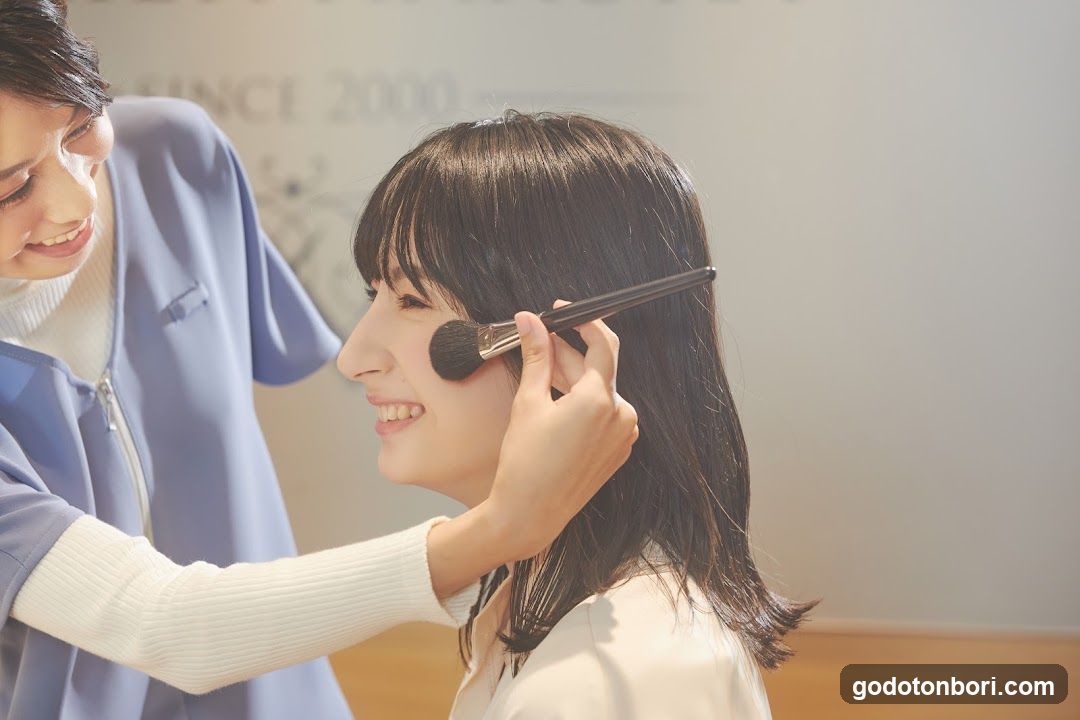 Makeup Application Scene