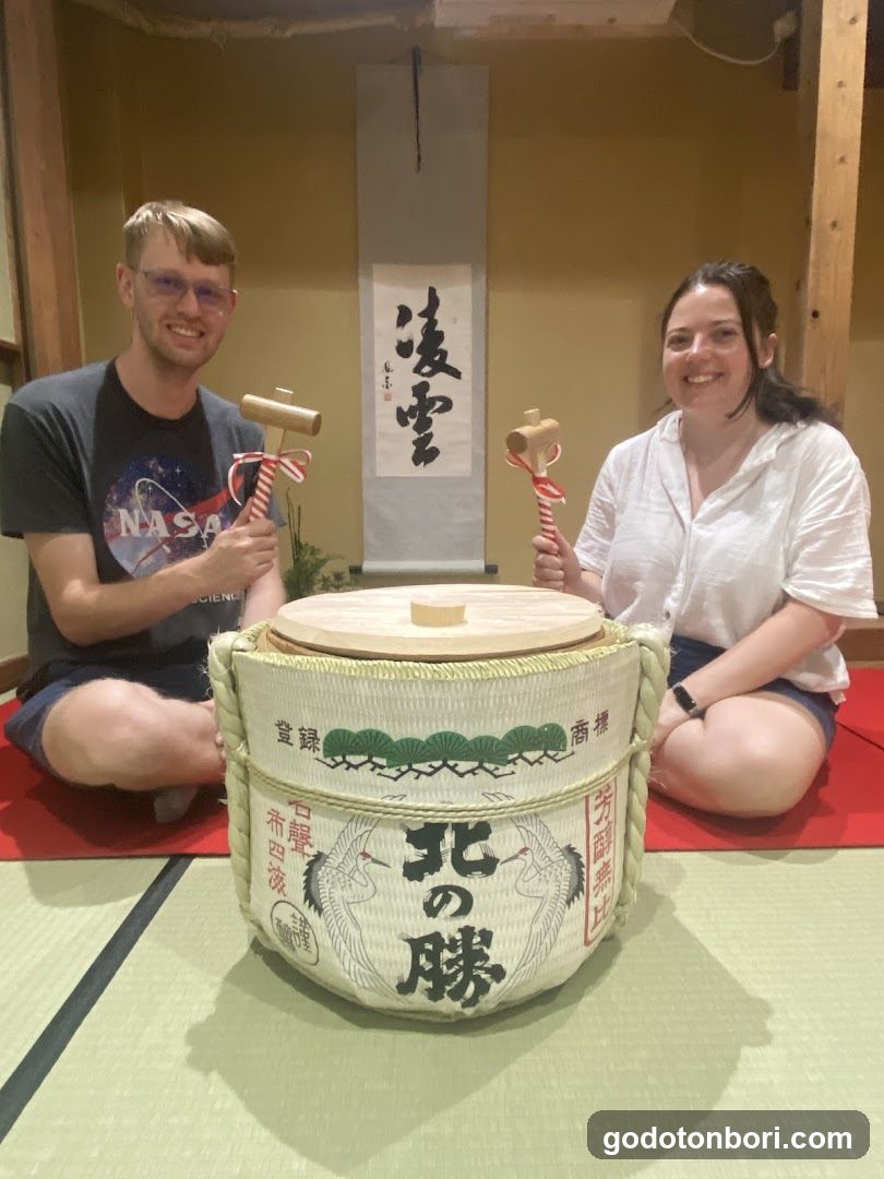 japanese sake experiences osaka「tasting tasty」日本酒体験