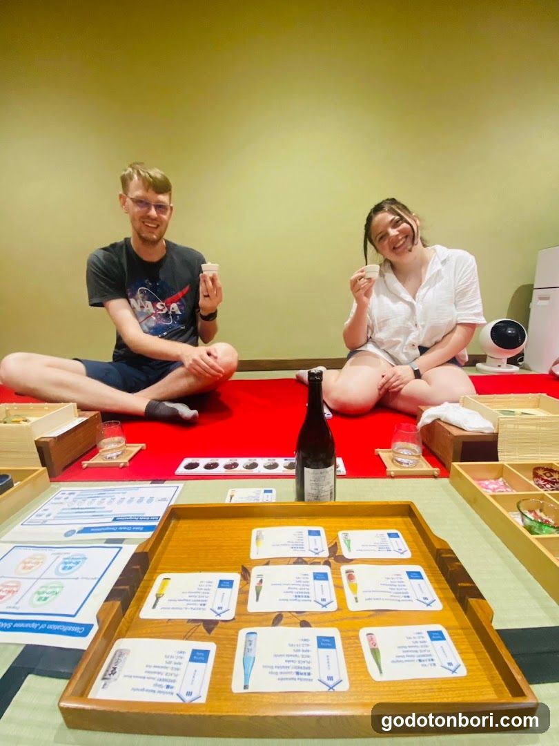 japanese sake experiences osaka「tasting tasty」日本酒体験