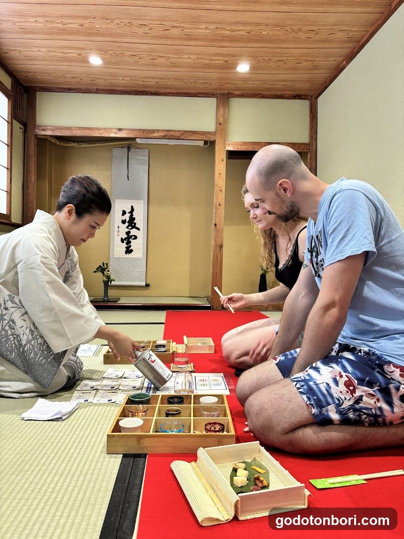 japanese sake experiences osaka「tasting tasty」日本酒体験