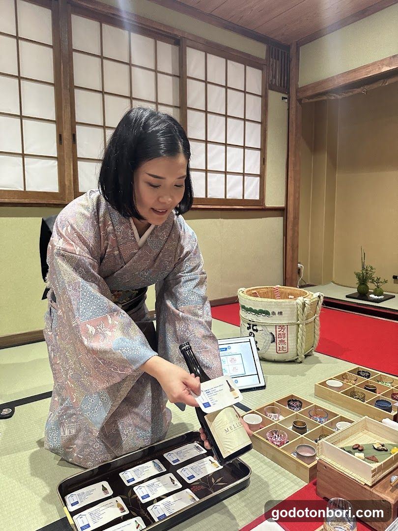 japanese sake experiences osaka「tasting tasty」日本酒体験